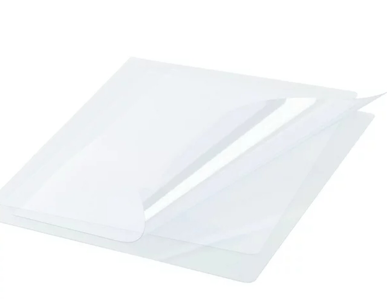 Clear Plastic Binding Covers – Transparent Report Covers for Document Protection & Presentation, 100 Pack